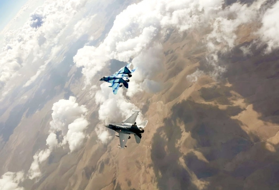 Военные пилоты ВВС Азербайджана успешно участвуют в учениях «Анатолийский орёл – 2021»