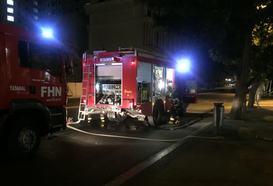 FHN: “Bakı Metropoliteni” QSC-də yanğın-taktiki təlim keçirilib