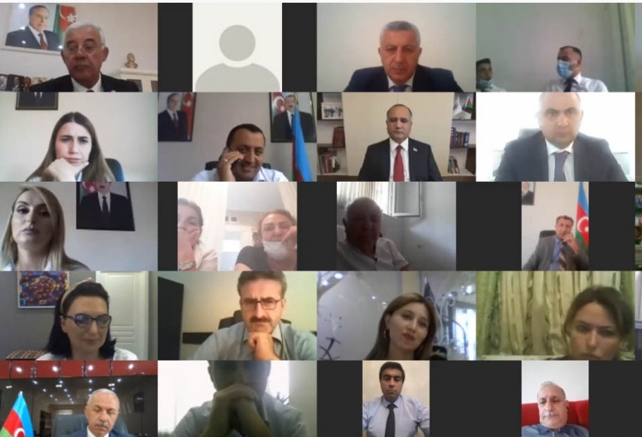 Yeni Azərbaycan Partiyası Binəqədi rayon təşkilatının X hesabat konfransı keçirilib