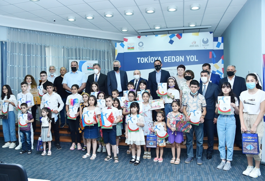 “İdman və ədalətli oyunlar” mövzusunda rəsm müsabiqəsinin qalibləri mükafatlandırılıb