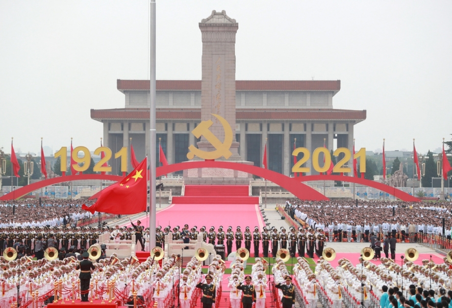 Çin Kommunist Partiyasının 100 illik yubileyi qeyd olunur VİDEO