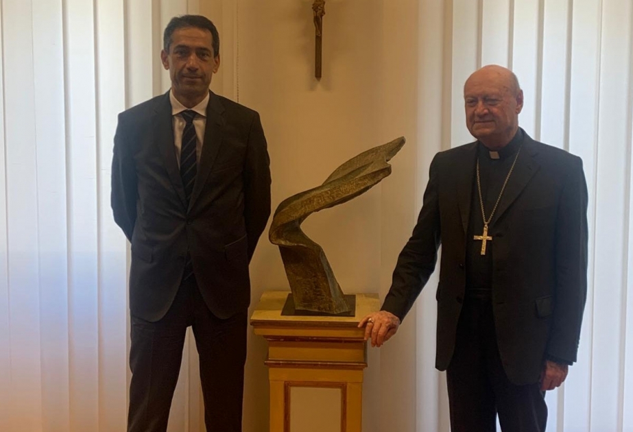 Aserbaidschanischer Botschafter trifft Kardinal Gianfranco Ravasi