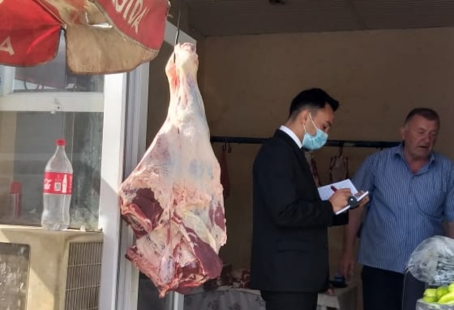 Qaradağ və Nizami rayonlarında qanunsuz heyvan kəsimi fəaliyyəti ilə məşğul olan məntəqələr aşkar olunub
