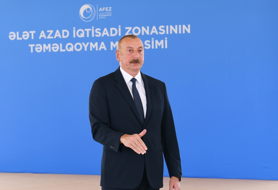 Prezident İlham Əliyev: Gözəl investisiya iqlimi investorları cəlb etmək üçün əsas şərtlərdən biridir