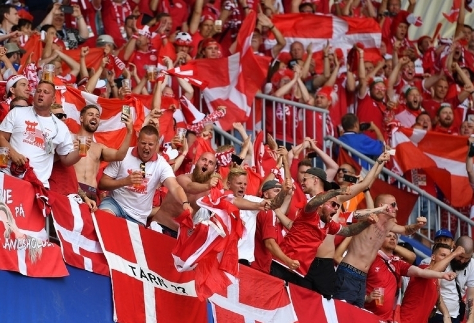 Más de 800 aficionados daneses ya han comprado entradas para el partido de su equipo nacional en Bakú