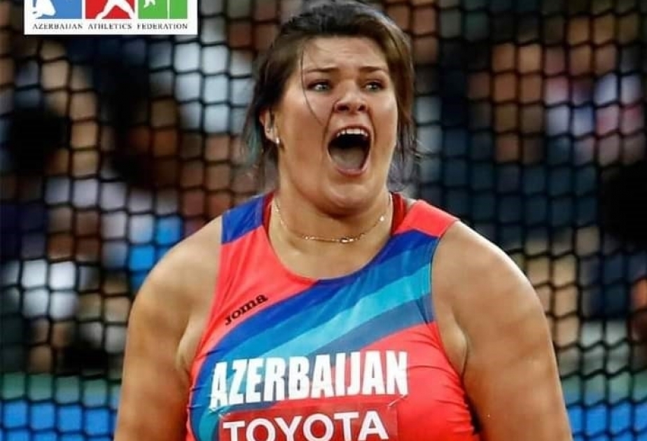 Azerbaijani female athlete claims gold at Balkan Championships