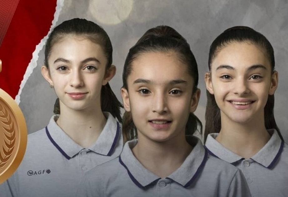 Akrobatika gimnastlarımız dünya yaş qrupları yarışlarında bürünc medal qazanıblar