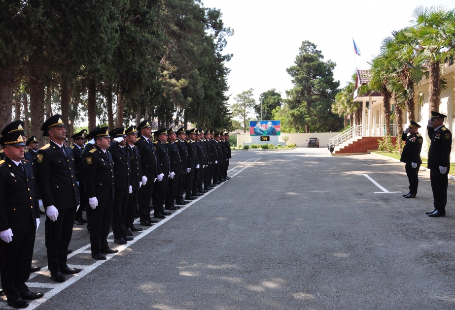 Ağdamda polis əməkdaşlarının peşə bayramı qeyd olunub