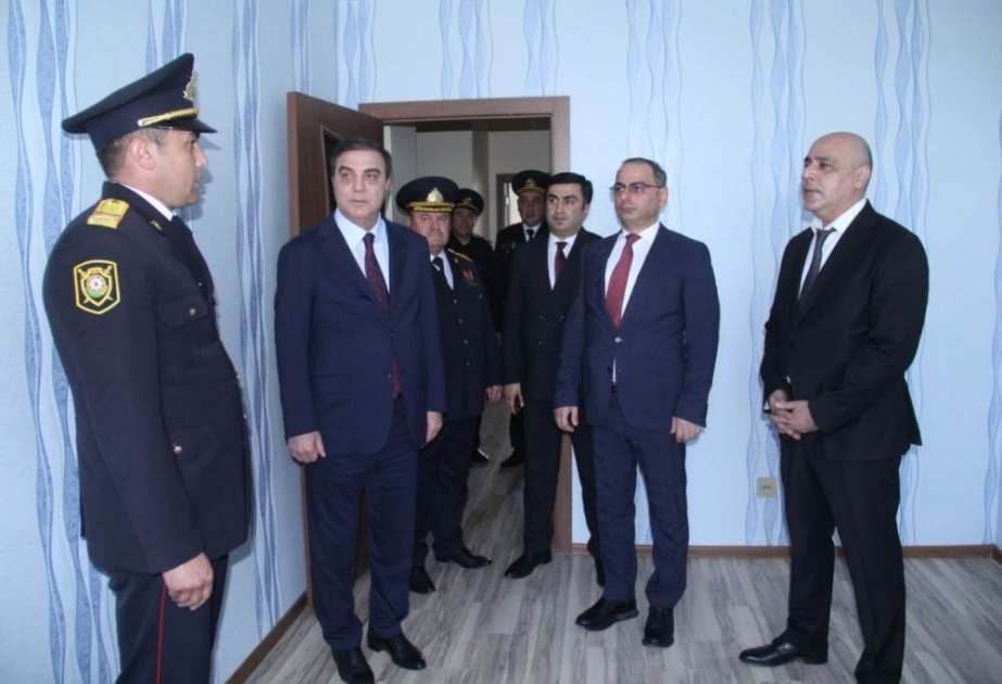 Gəncədə polis serjantına mənzil təqdim olunub