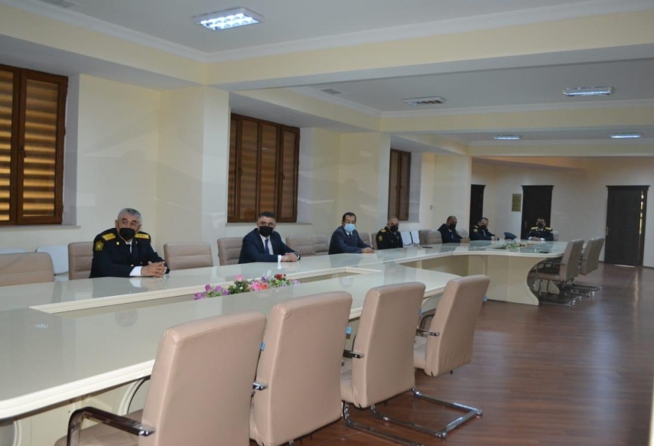 Kürdəmirdə polis işçiləri günü qeyd edilib