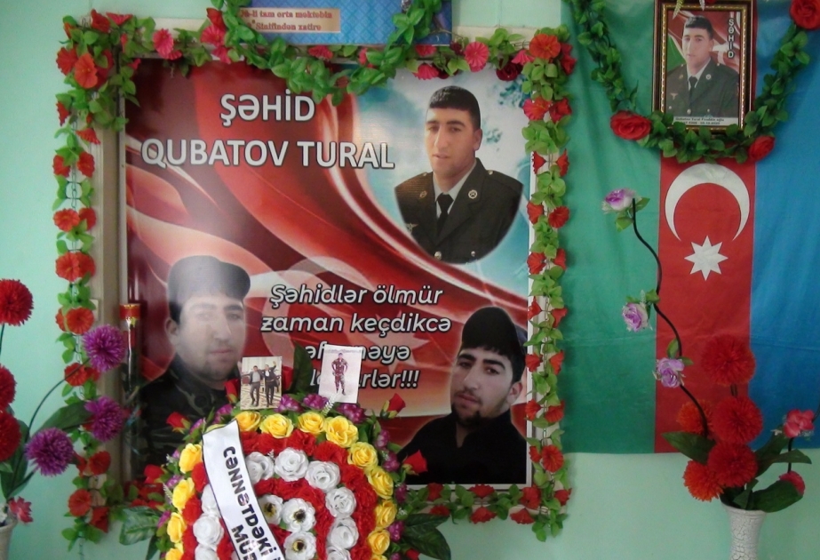 Vətən müharibəsi şəhidi Tural Qubatovun doğum günü qeyd edilib VİDEO