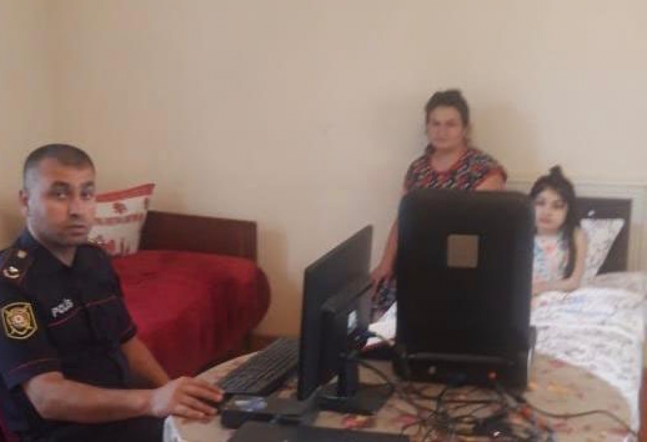 Ağstafa Rayon Polis Şöbəsi səyyar xidmət keçirib