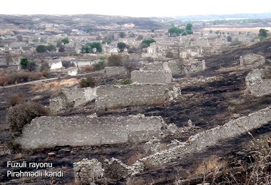 Imágenes de la aldea de Pirahmadli del distrito de Fuzuli