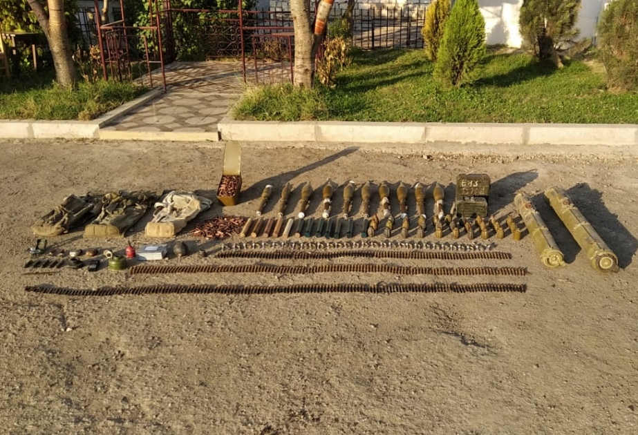 Şuşada döyüş sursatı aşkar edilib