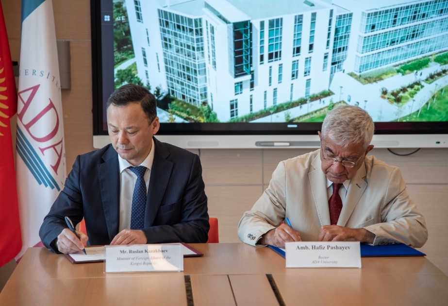 L’Université ADA signe un mémorandum de coopération avec l’Académie diplomatique du Kirghizistan