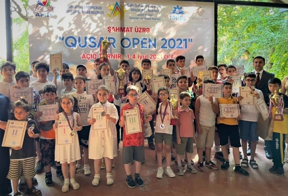 "Qusar Open 2021" şahmat turniri başa çatıb
