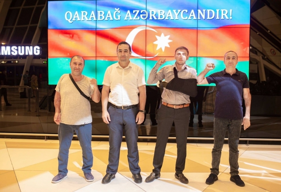 El Fondo "YAŞAT" ha enviado a Turquía para su tratamiento a otros 10 participantes de la Guerra Patria de Azerbaiyán