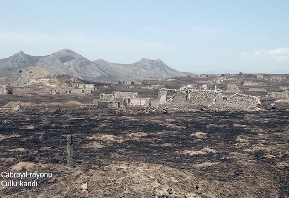 Defense Ministry releases video footages of Chullu village, Jabrayil district VIDEO