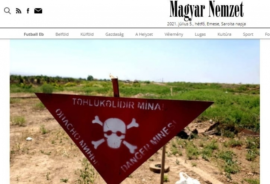 Macar jurnalist: Bakı dağıdılmış regionların bərpası üçün pulunu və qüvvəsini əsirgəməyəcək