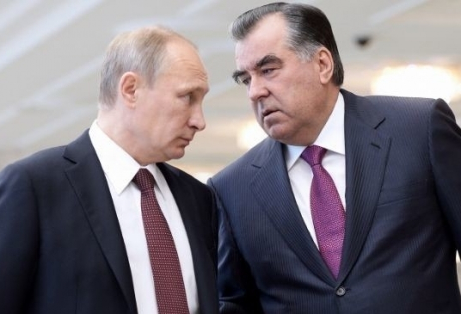 Russian, Tajik presidents discuss situation in Afghanistan