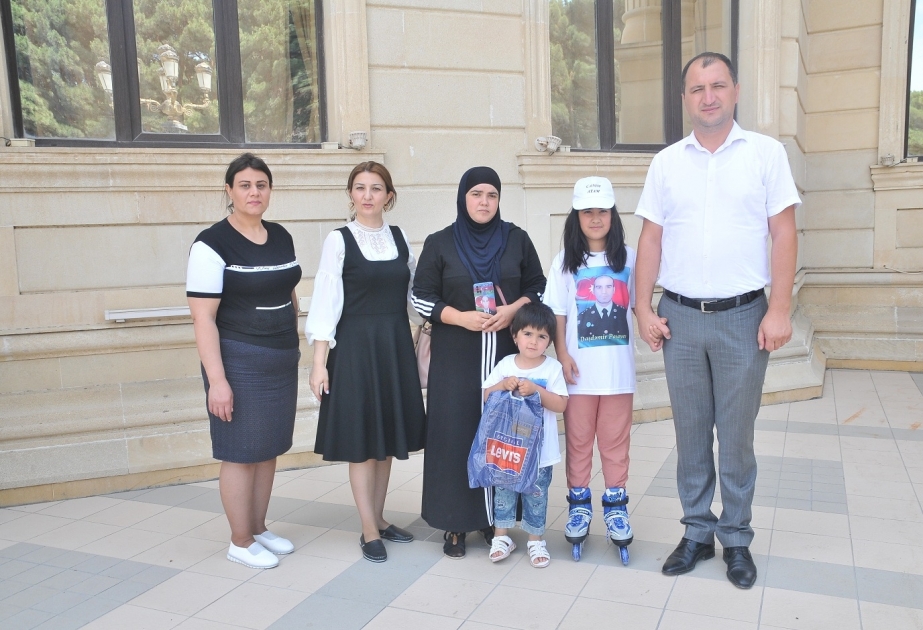 Abşeronda həyata keçirilən layihə ilə şəhid övladları sevindirilir