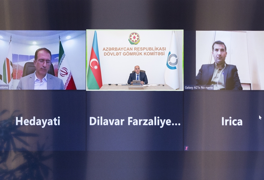 Dövlət Gömrük Komitəsinin sədri iranlı həmkarı ilə görüşüb