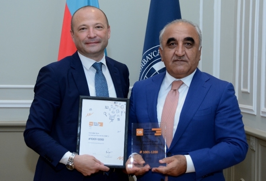 UNEC receives award of QS international rating company