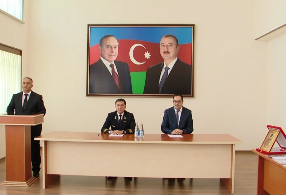 “Naxçıvan Dəmir Yolları” Məhdud Məsuliyyətli Cəmiyyəti Təhlükəsizlik İdarəsinin əməkdaşları mükafatlandırılıblar