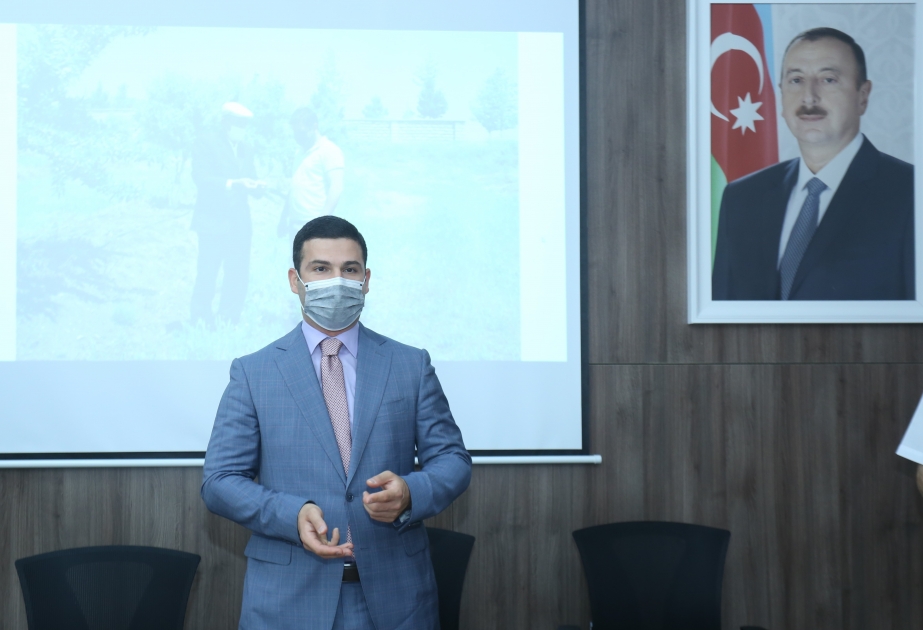 Şəki sahibkarları ilə görüş keçirilib