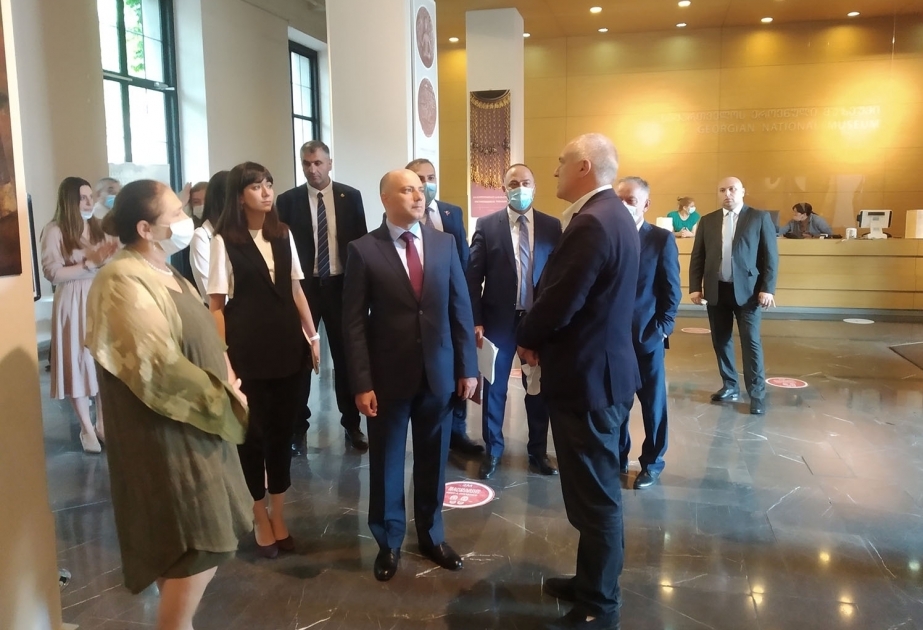Le ministre azerbaïdjanais de la Culture visite le Musée national de Géorgie
