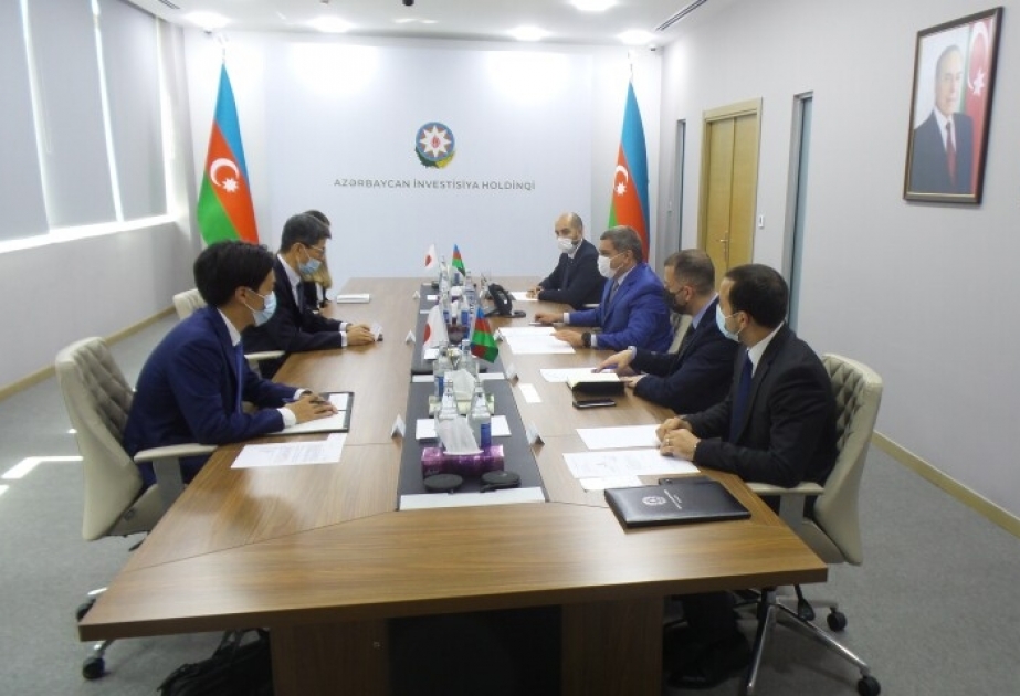 Azərbaycan İnvestisiya Holdinqində Yaponiya səfiri ilə müzakirələr aparılıb