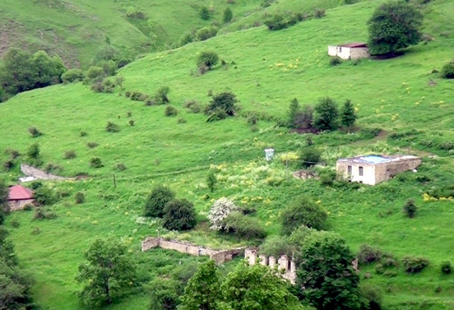 Müdafiə Nazirliyi Laçın rayonunun Şeylanlı kəndindən videogörüntülər paylaşıb VİDEO