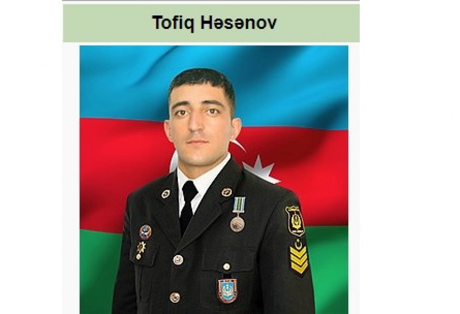 Şəhid Tofiq Həsənovun şəxsi əşyaları Tarix Muzeyinə təhvil verilib