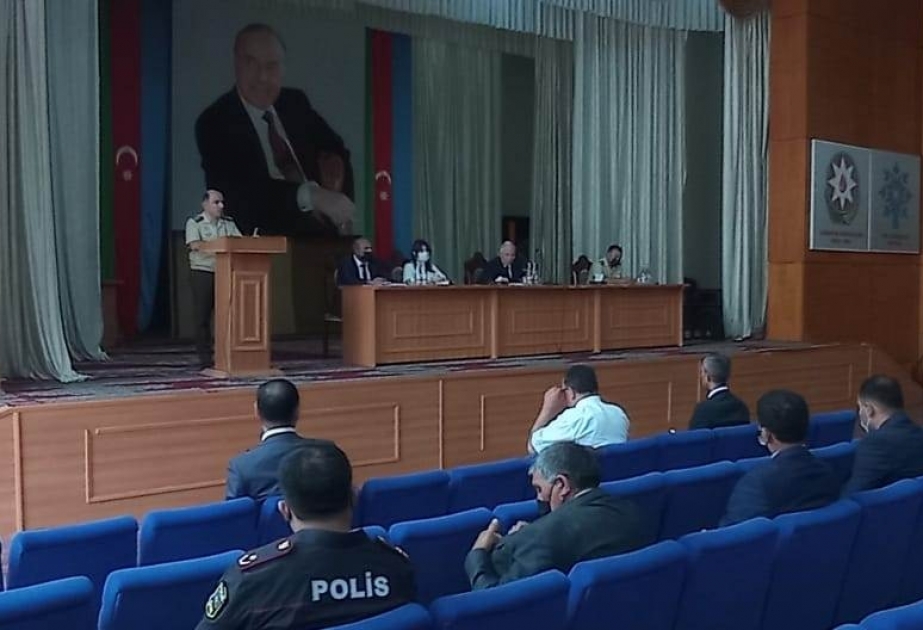 FHN Dövlət Yanğın Nəzarəti Xidmətinin təşəbbüsü ilə növbəti seminar-müşavirə keçirilib