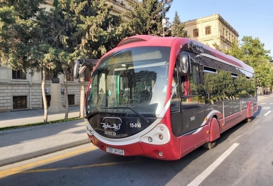 Paytaxtda daha bir marşrut xəttinin hərəkət istiqamətində dəyişiklik edilib
