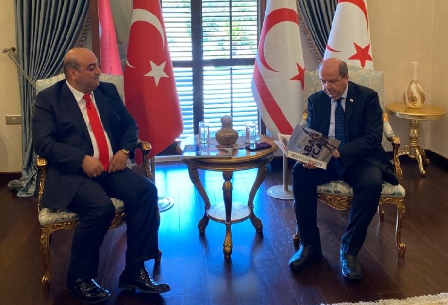 Şimali Kipr Türk Respublikasının Prezidenti “Azərbaycanın dostu” qızıl ordeninə layiq görülüb