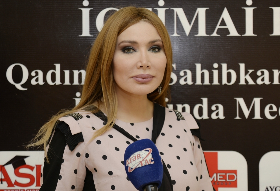 Fəxriyyə Xələfova: Azərbaycanda sahibkar qadınların sayı artır