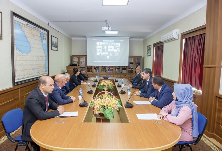 مؤتمر دولي عبر الاتصال المرئي في "نخجوان: تأريخها وثقافتها وثروتها الطبيعية وتنميتها الحديثة"