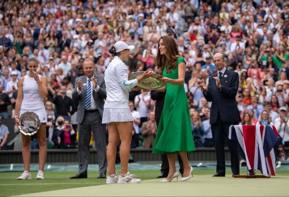 Eşli Barti ilk dəfə “Wimbledon-2021” turnirinin qalibi olub