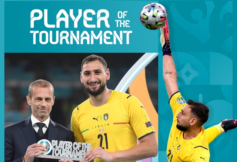 Canluici Donnarumma Avropa çempionatının ən yaxşı oyunçusu olub