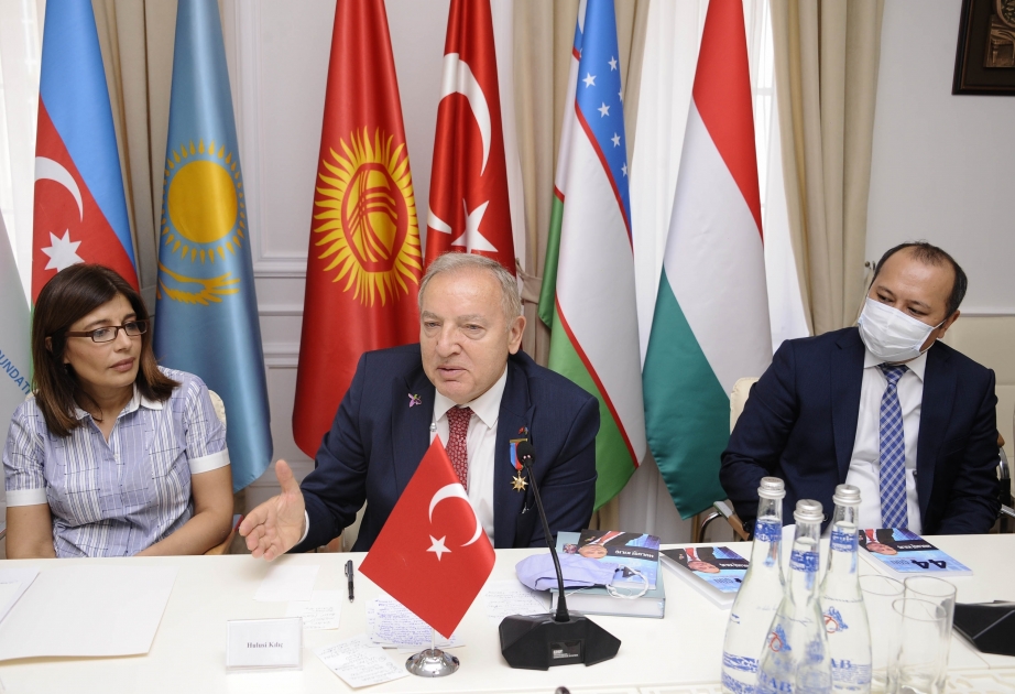 International Turkic Culture and Heritage Foundation hosts presentation of book "44 Days of the Patriotic War, Hulusi Kilic on the information front"