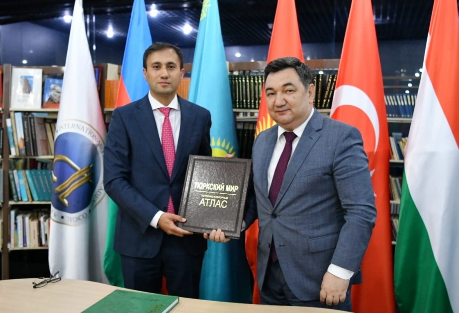 ABŞ-ın Xəzər Siyasət Mərkəzinin nümayəndə heyəti Beynəlxalq Türk Akademiyasını ziyarət edib