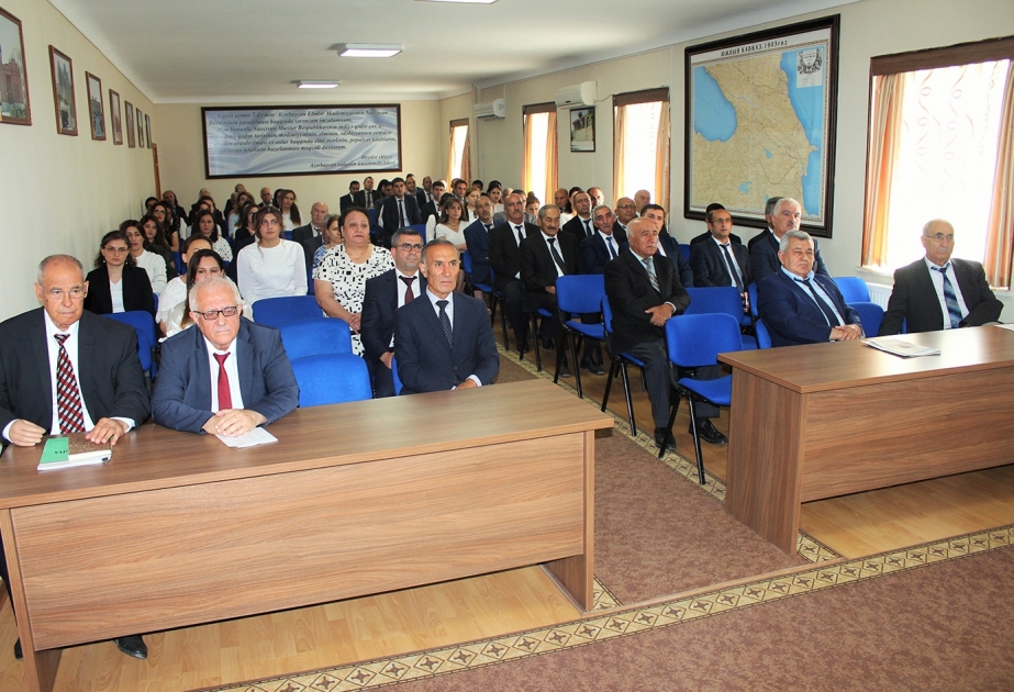 AMEA Naxçıvan Bölməsinin əməkdaşlarının 240 elmi məqaləsi işıq üzü görüb