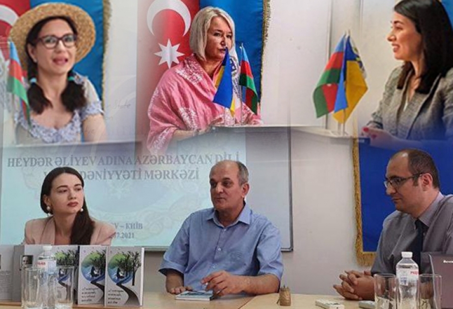Kiyevdə şair Salam Sarvanla görüş keçirilib