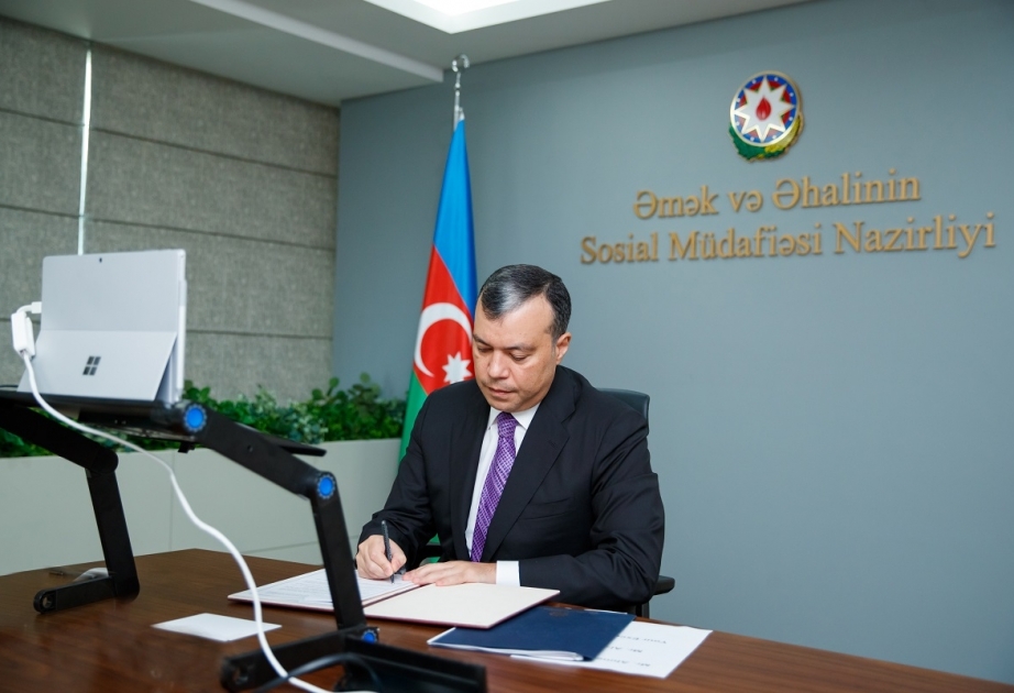 Əmək və Əhalinin Sosial Müdafiəsi Nazirliyi və Səudiyyə Ərəbistanının İnsan Resursları və Sosial İnkişaf Nazirliyi arasında əməkdaşlıq sənədi imzalanıb