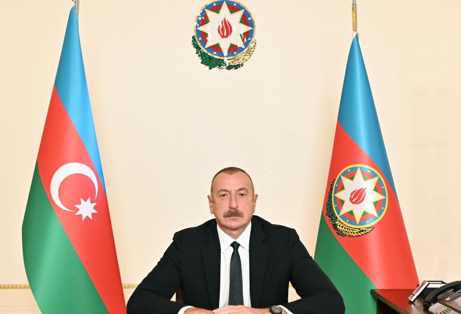 La intervención del Presidente Ilham Aliyev en la Conferencia Ministerial de Mitad de Período del Movimiento de los No Alineados se presenta en formato de vídeo