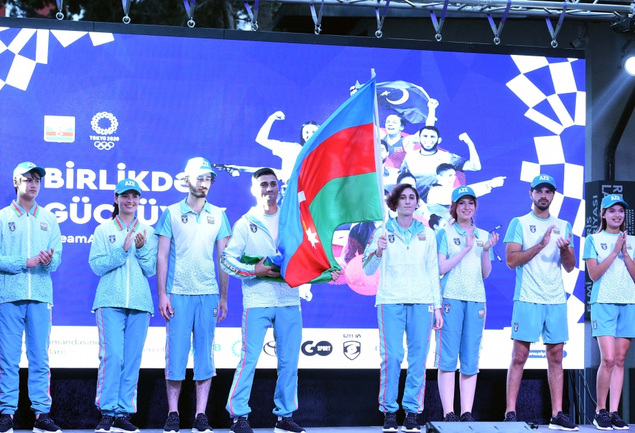 “Tokio-2020”də Azərbaycan komandasının üzvlərinin idman geyiminin təqdimatı olub