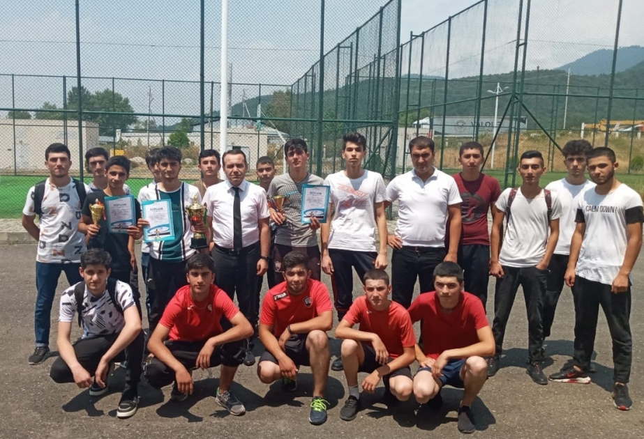 Qəbələdə general-mayor Polad Həşimovun xatirəsinə həsr olunmuş minifutbol turniri başa çatıb