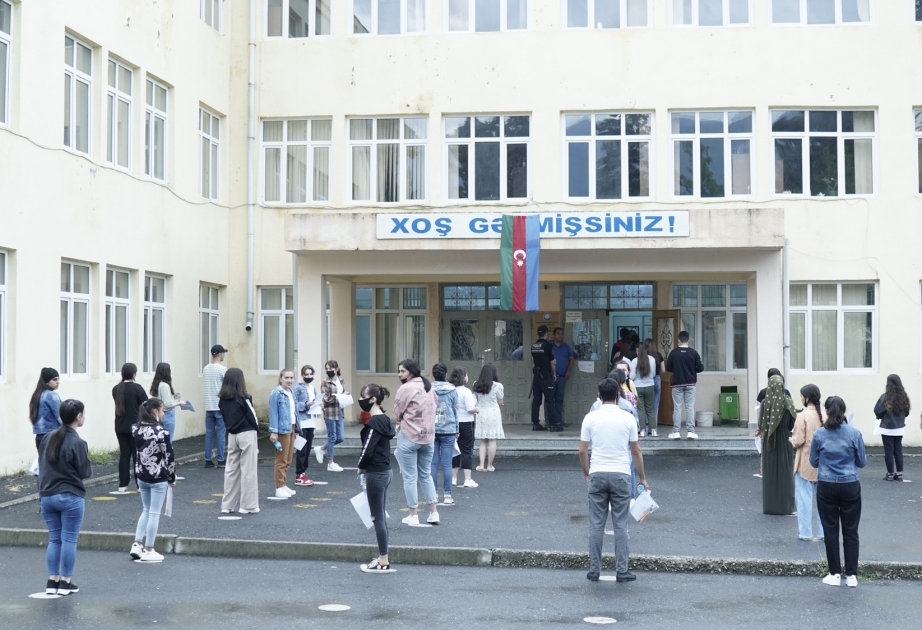 Şəki və Zaqatalada III ixtisas qrupu üzrə qəbul imtahanları 6 mərkəzdə aparılıb