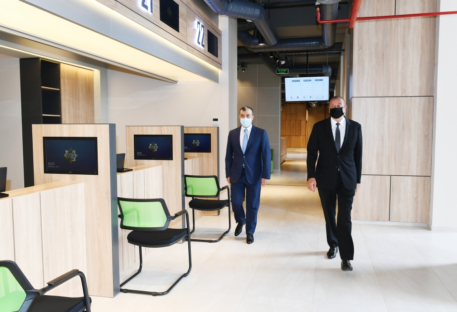 President Ilham Aliyev attended inauguration of DOST center in Absheron VIDEO